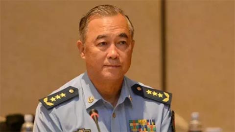 China Air Force Commander Ma Xiaotian