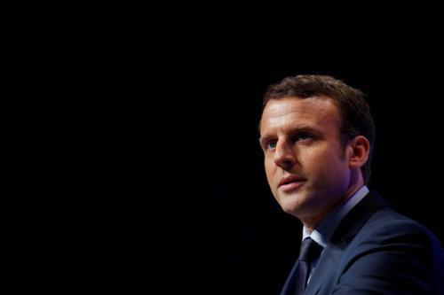 Data Map: French presidential candidate Macron. (Source: Reuters)