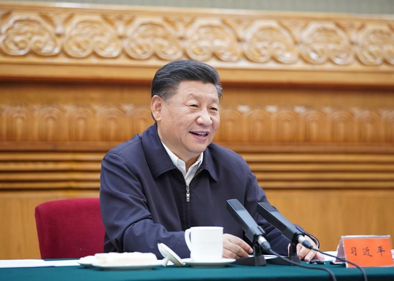 △ On September 11th, 2020, General Secretary of the Supreme Leader listened to the speeches of seven representatives of scientists, including Fu Qiaomei.